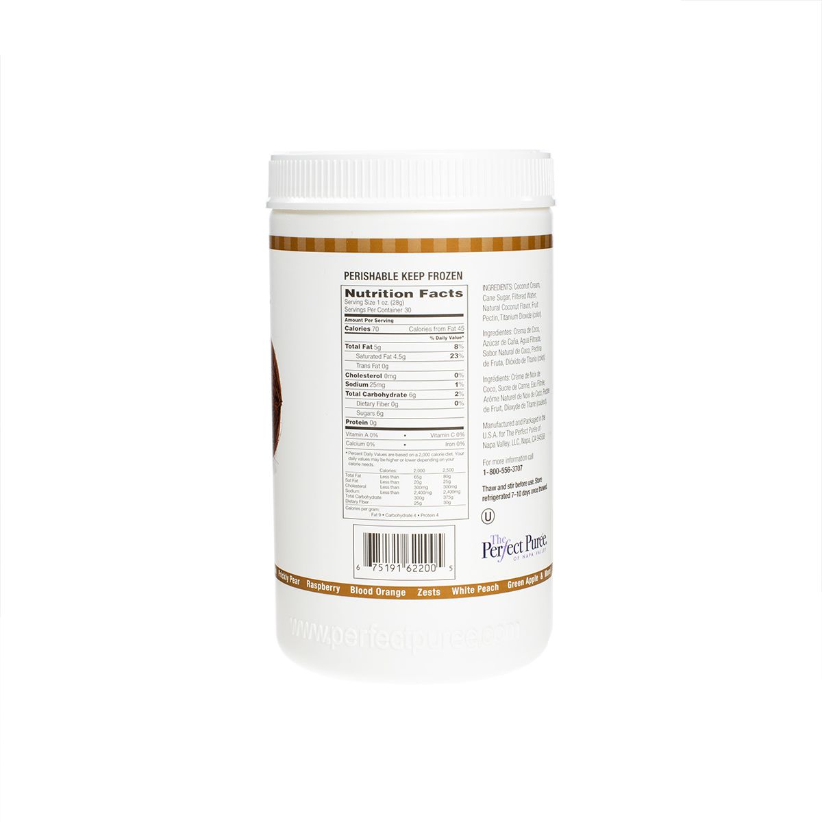 Coconut Puree Fruit Purees Baldor Specialty Foods