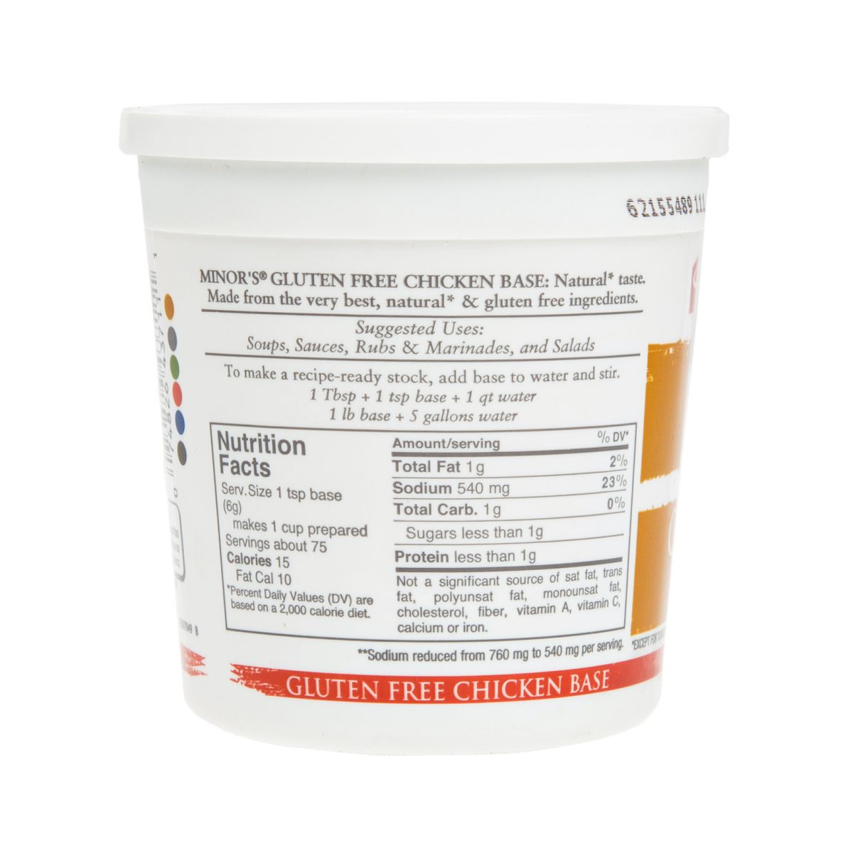 All Natural Base Chicken Stocks, Broth & Bases Baldor Specialty Foods