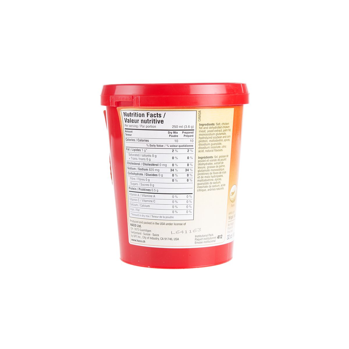 Chicken Flavor Base Paste Stocks, Broth & Bases Baldor Specialty Foods