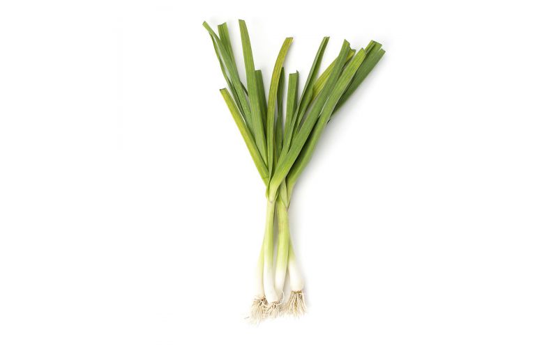 Organic Green Spring Garlic