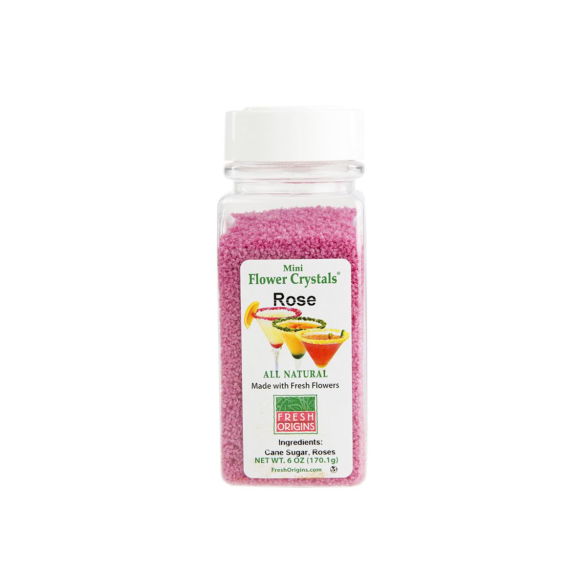 Mini Rose Crystals Herb & Flower Crystals Baldor Specialty Foods