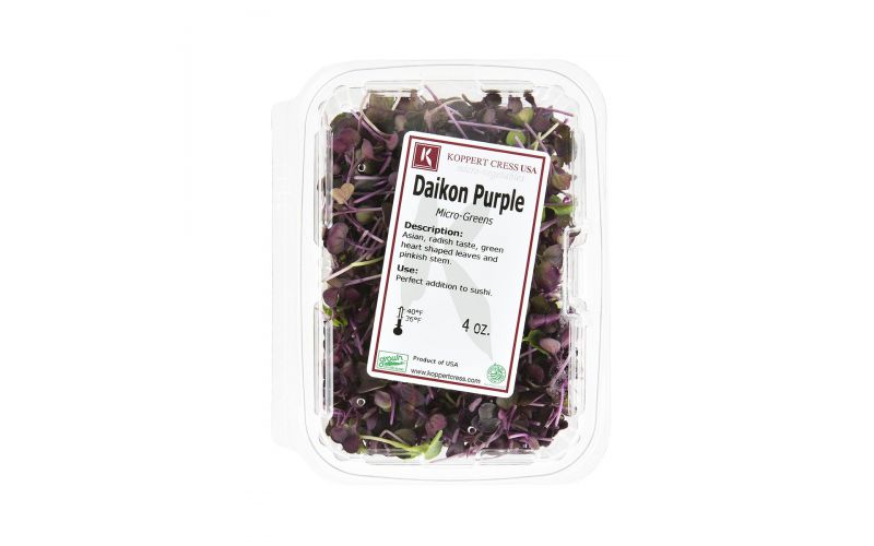 Micro Purple Daikon Radishes