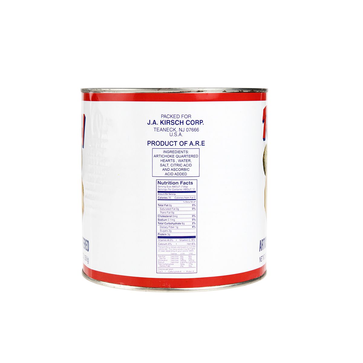 Canned Artichoke Quarters Preserved Veg Baldor Specialty Foods