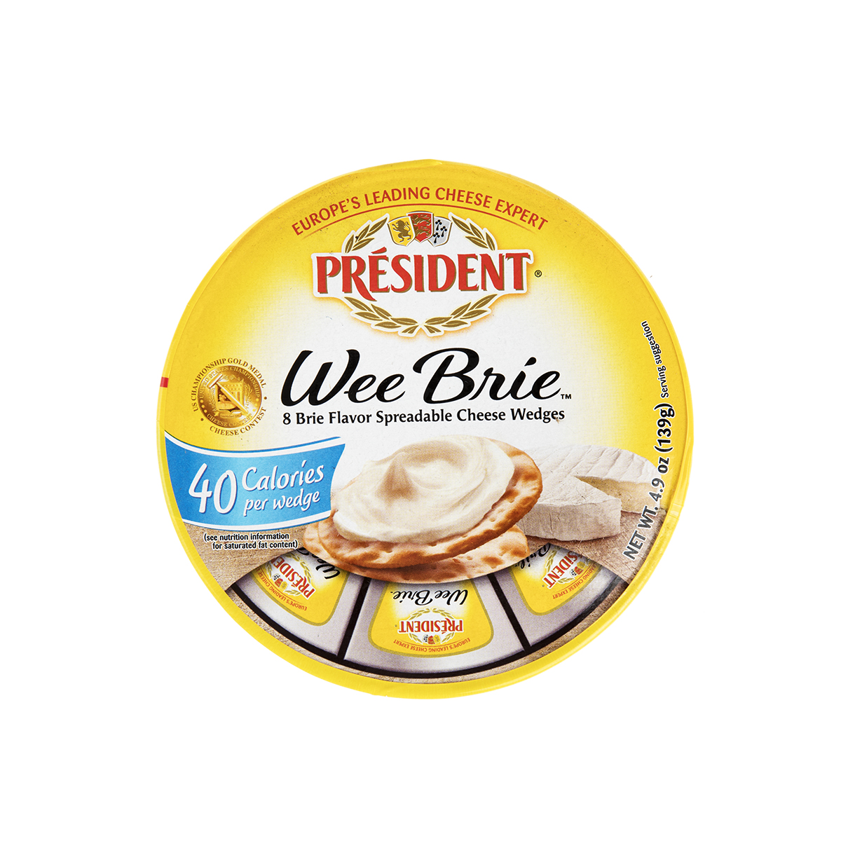 Wee Brie Wedges Cheese | Soft Ripened | Baldor Specialty Foods