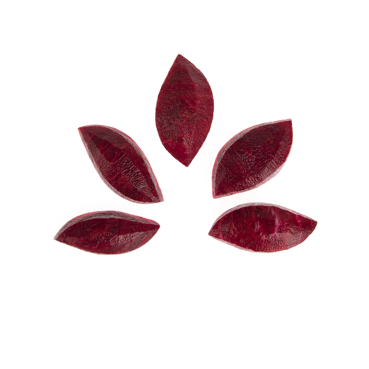 Turned Red Beets Red Beets Baldor Specialty Foods