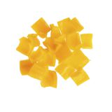 1" Cubed Yellow Peppers