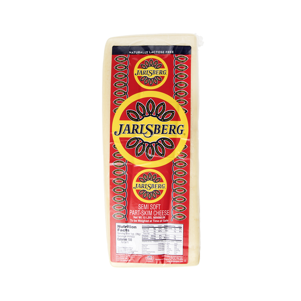 Jarlsberg Cheese Loaf | Loafs & Sliced | Baldor Specialty Foods