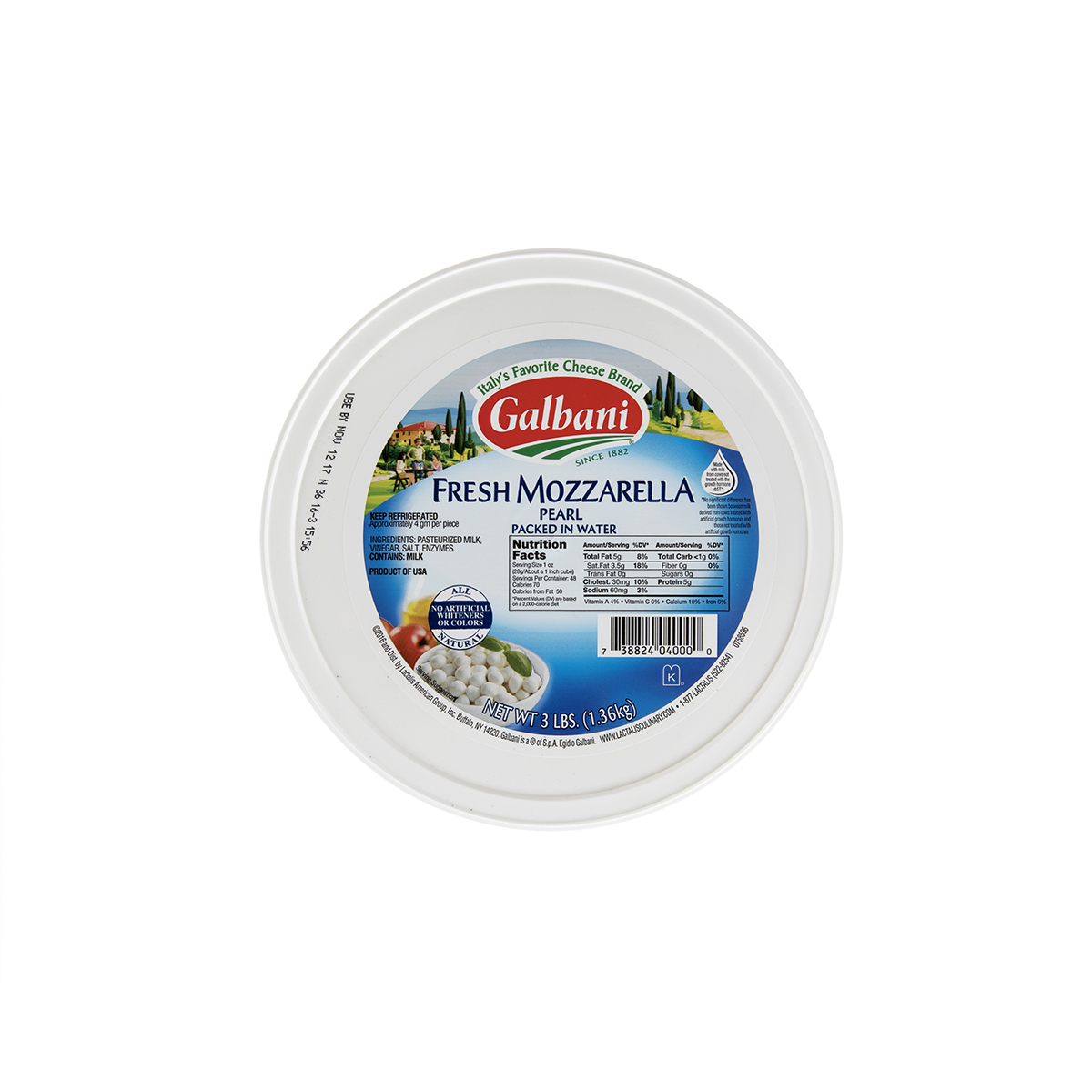Perline Mozzarella Cheese in Water Mozzarella Baldor Specialty Foods