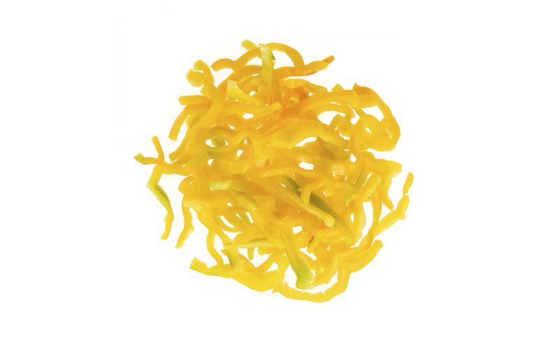 1 Julienne Yellow Peppers