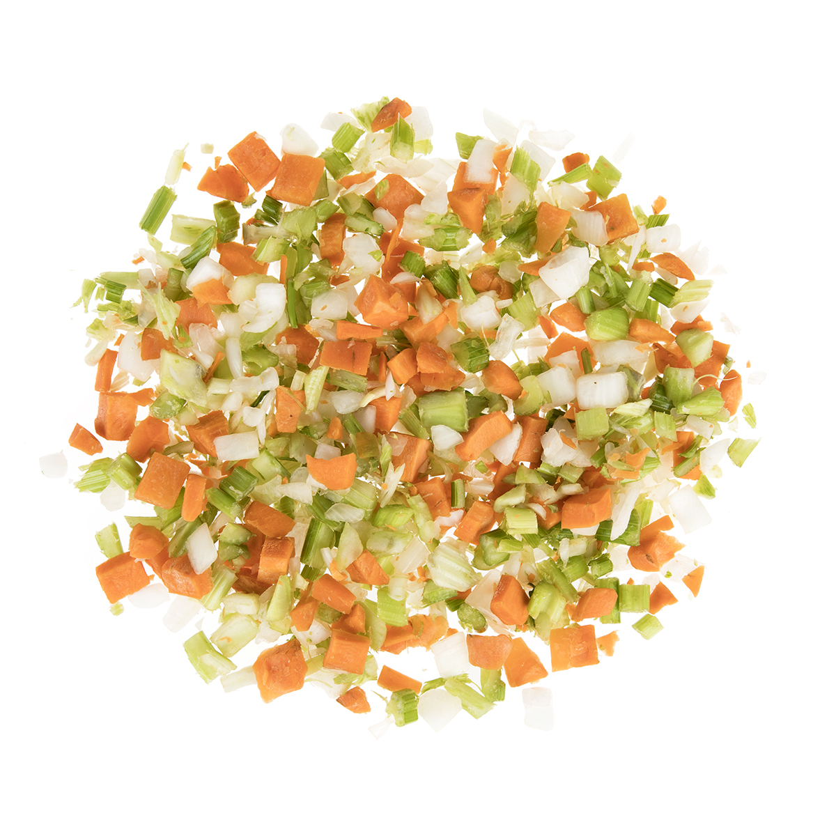 Vegetable Soup Mix / Mirepoix | Onions & Garlic | Baldor Specialty