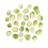 Cleaned and Halved Brussels Sprouts