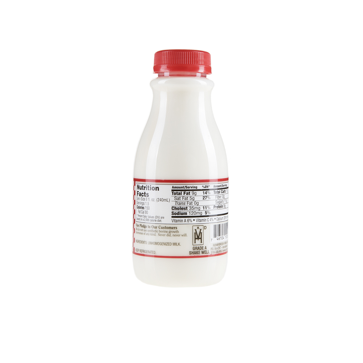 Creamline Whole Milk Creamline Milk Baldor Specialty Foods