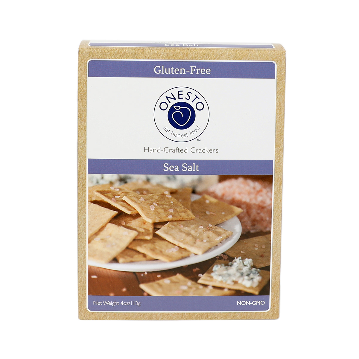 Onesto Sea Salt Crackers Cheese Baldor Specialty Foods
