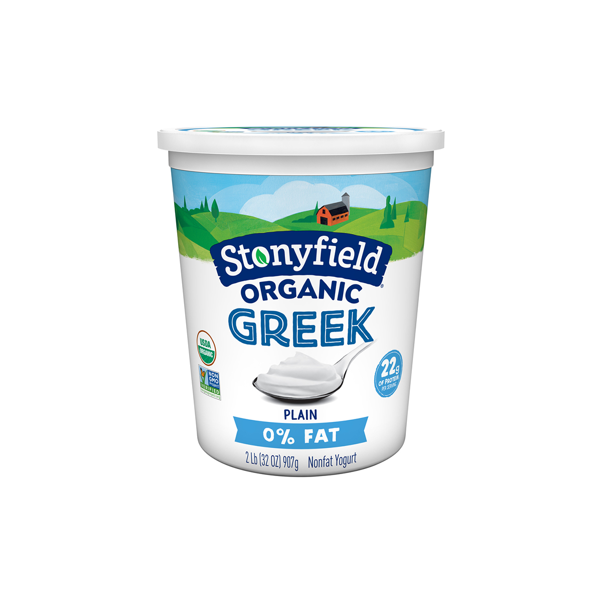 Organic Greek Yogurt 0% 