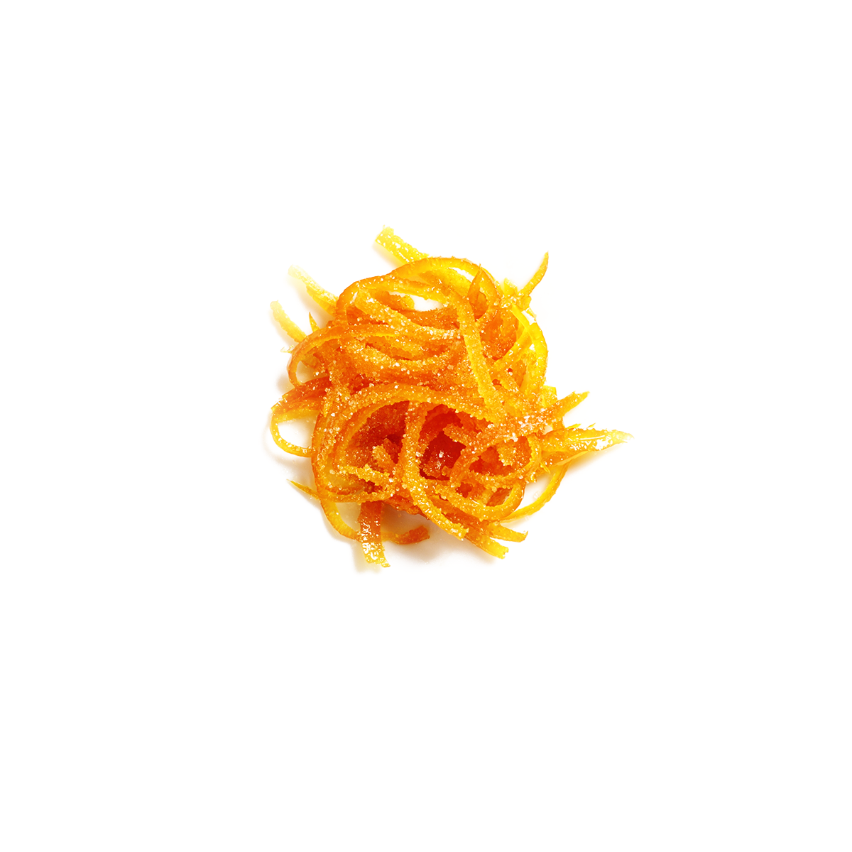 Candied Orange Peel Strips Dried Fruits Baldor Specialty Foods