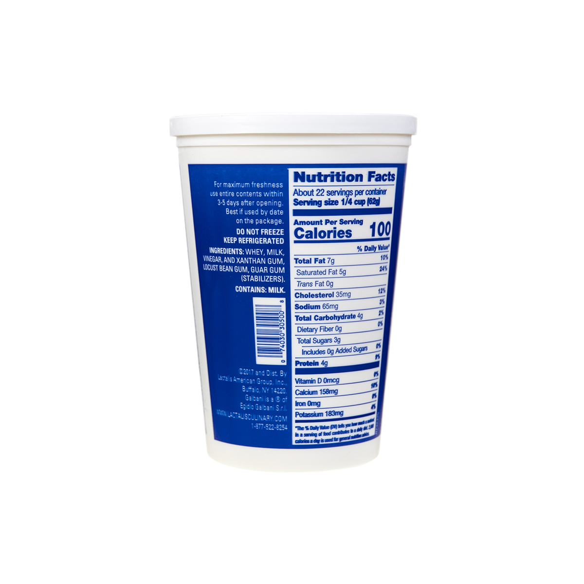 Whole Milk Ricotta Ricotta Cheese Baldor Specialty Foods
