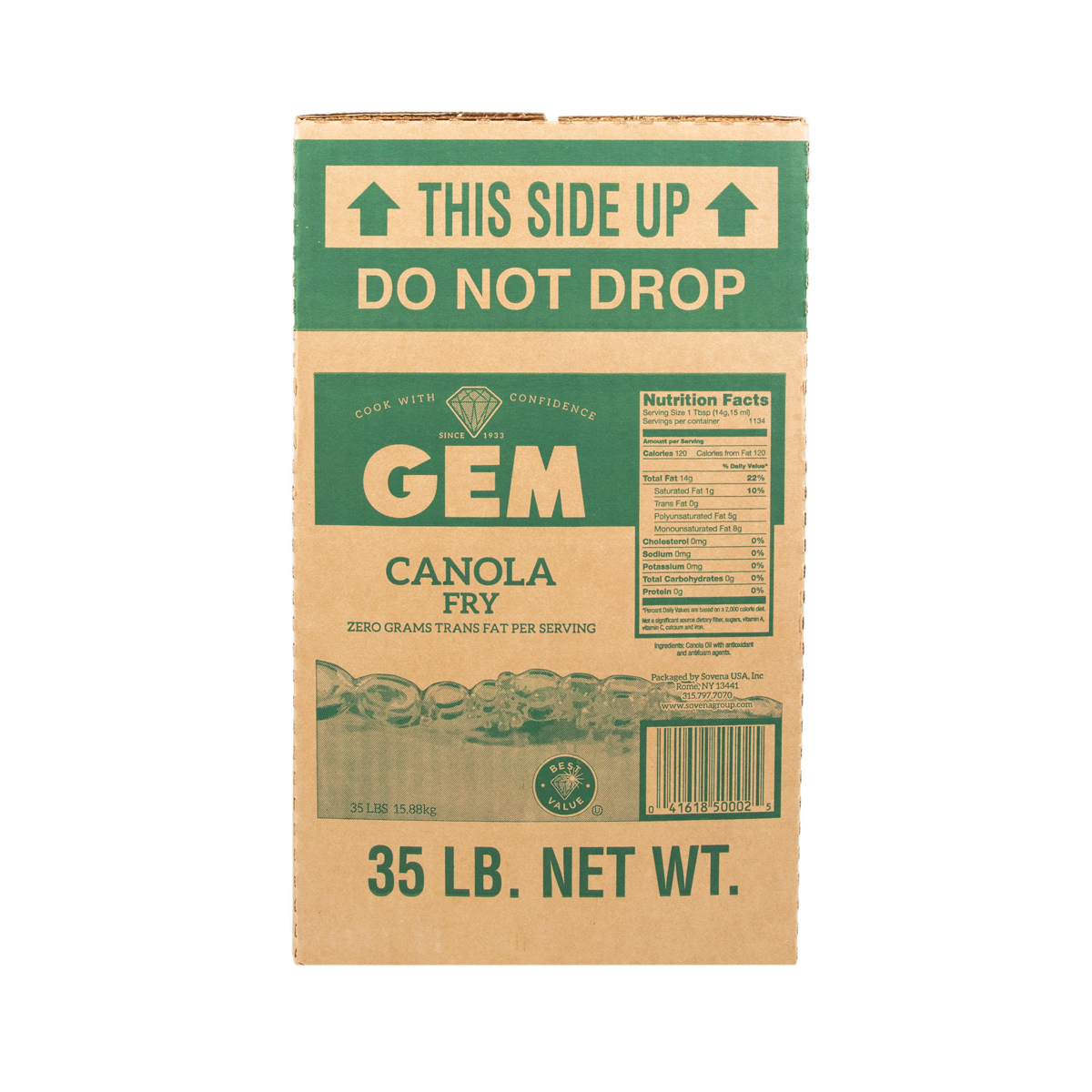 Canola Frying Oil Frying & Cooking Oils Baldor Specialty Foods