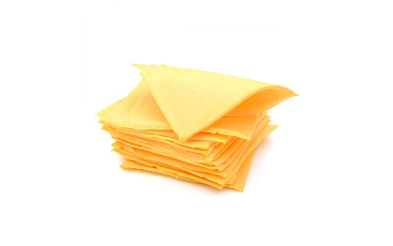 Sliced Yellow American Cheese 120 CT