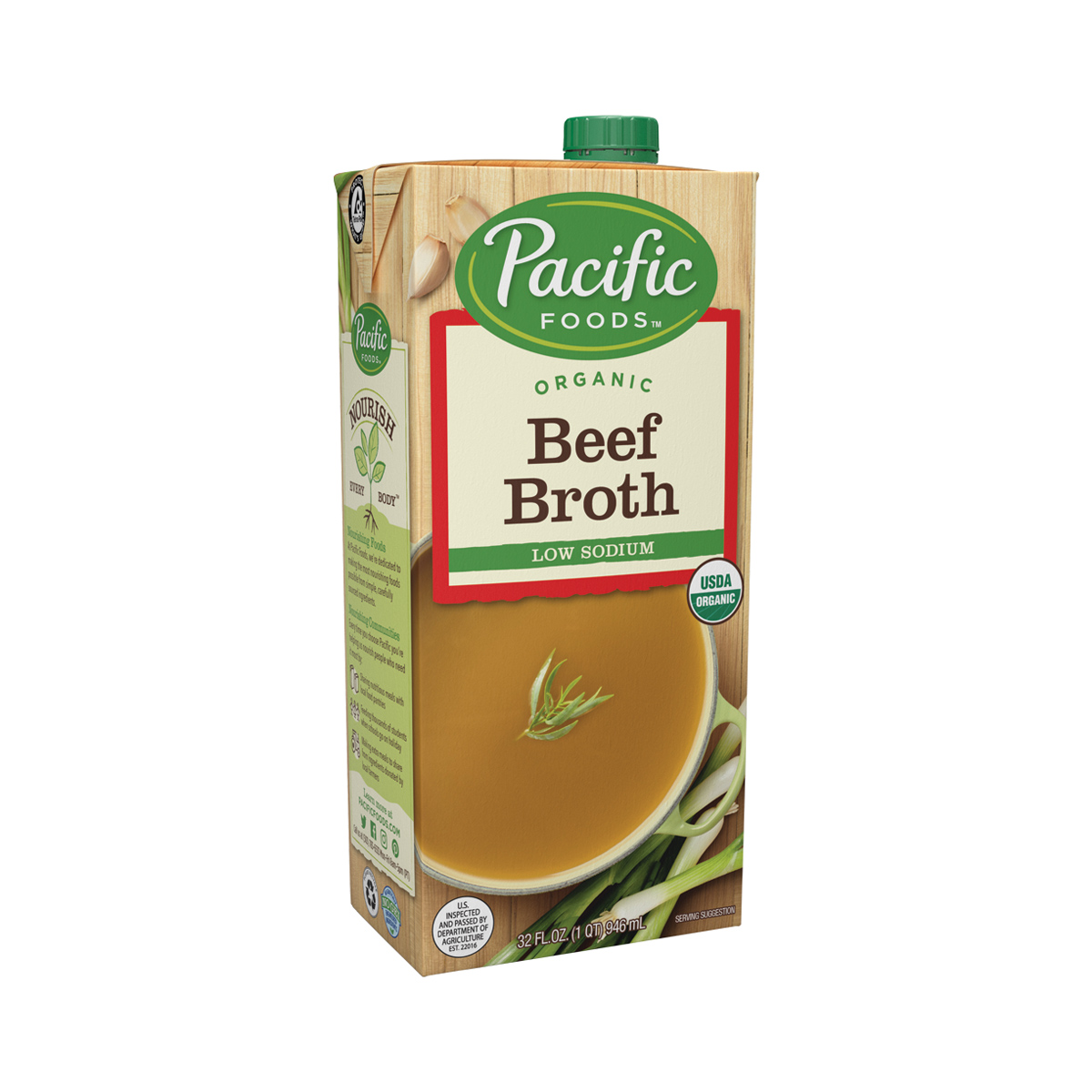 Organic Low Sodium Beef Broth Stocks, Broth & Bases Baldor