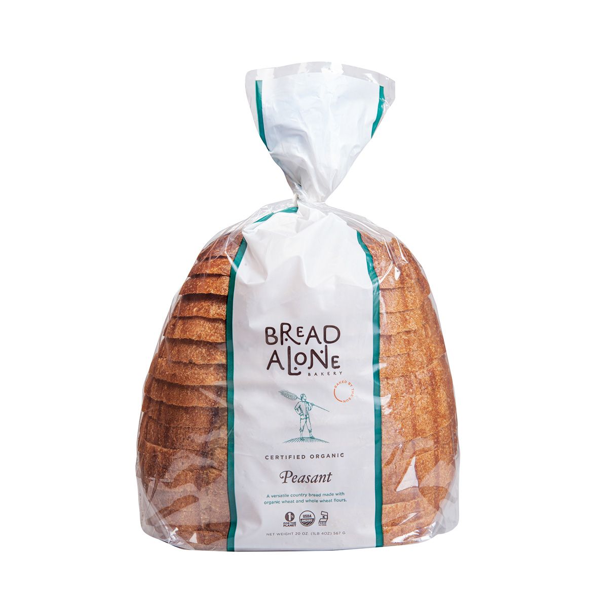 Organic Sliced Peasant Torpedo Bread 20 OZ Loaves Baldor Specialty