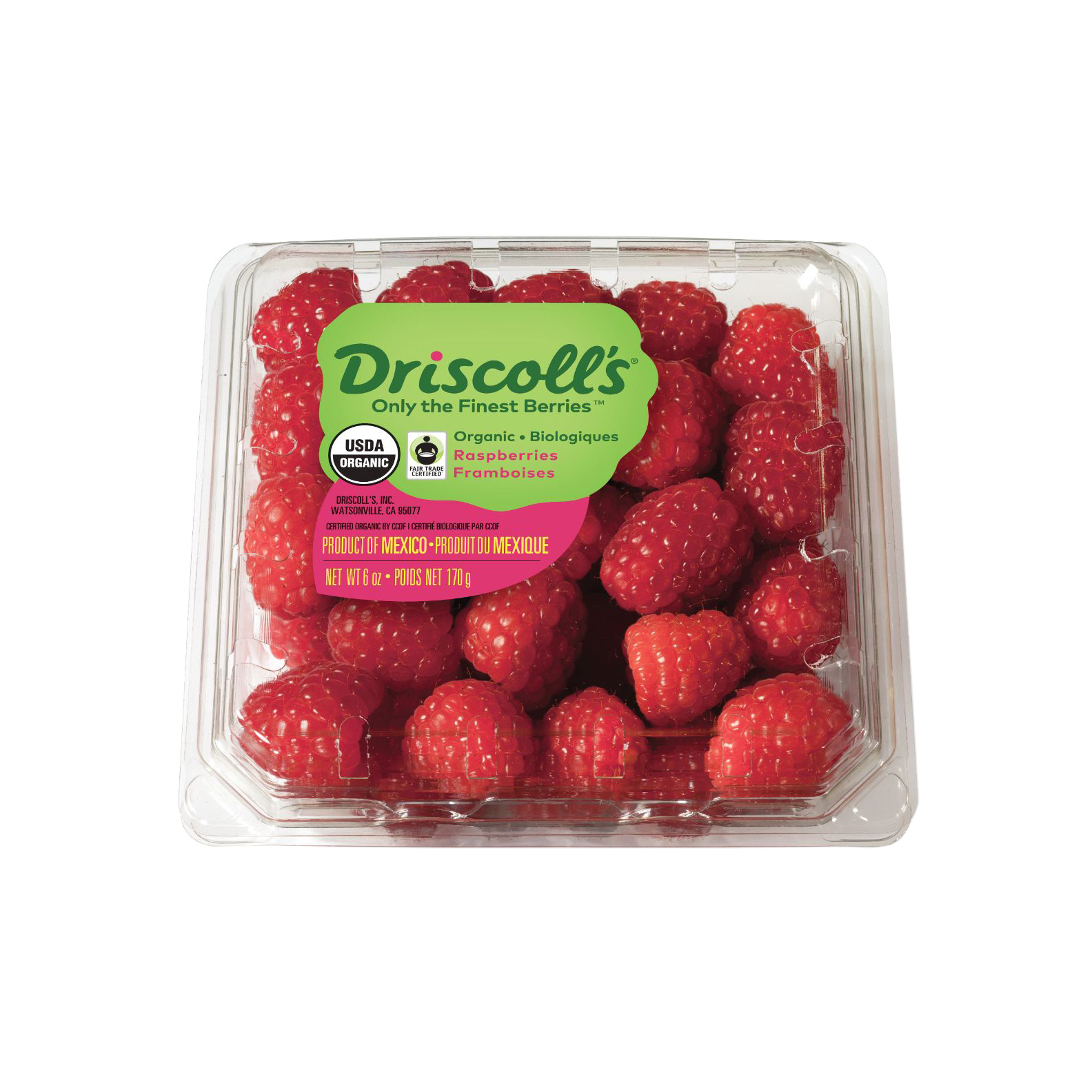 Organic Raspberries Raspberries Baldor Specialty Foods
