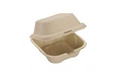 Square Compostable 8"x8"x3" Clamshells