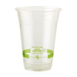 16 OZ Clear Compostable Cold Cups
