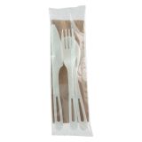 6 Compostable Wrapped Cutlery