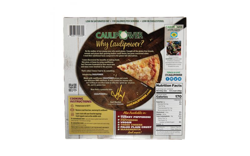 10" Califlower Pizza Crust