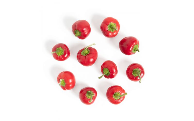 Hot Red Cherry Peppers