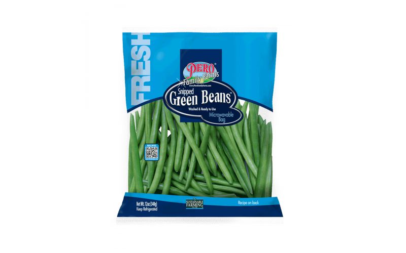 Washed and Snipped String Beans