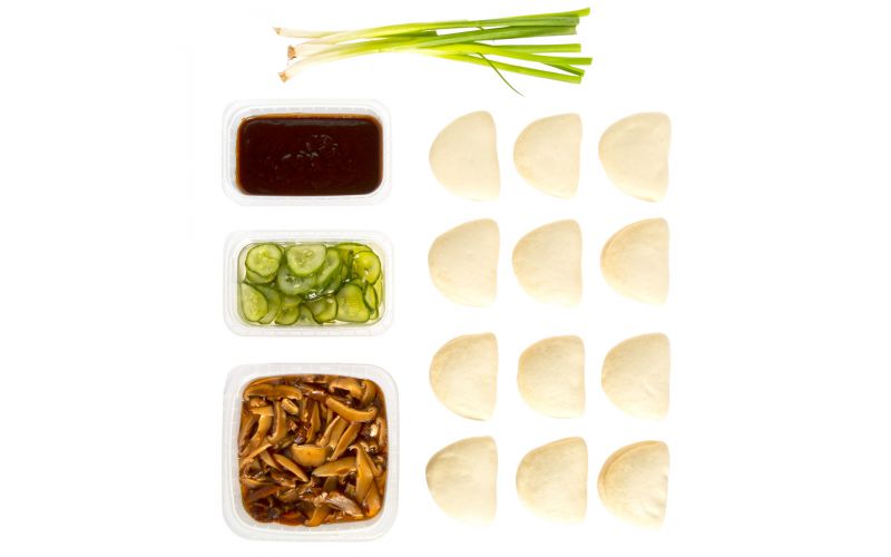 Shiitake Bun Kit 12 Pc Grocery Baldor Specialty Foods