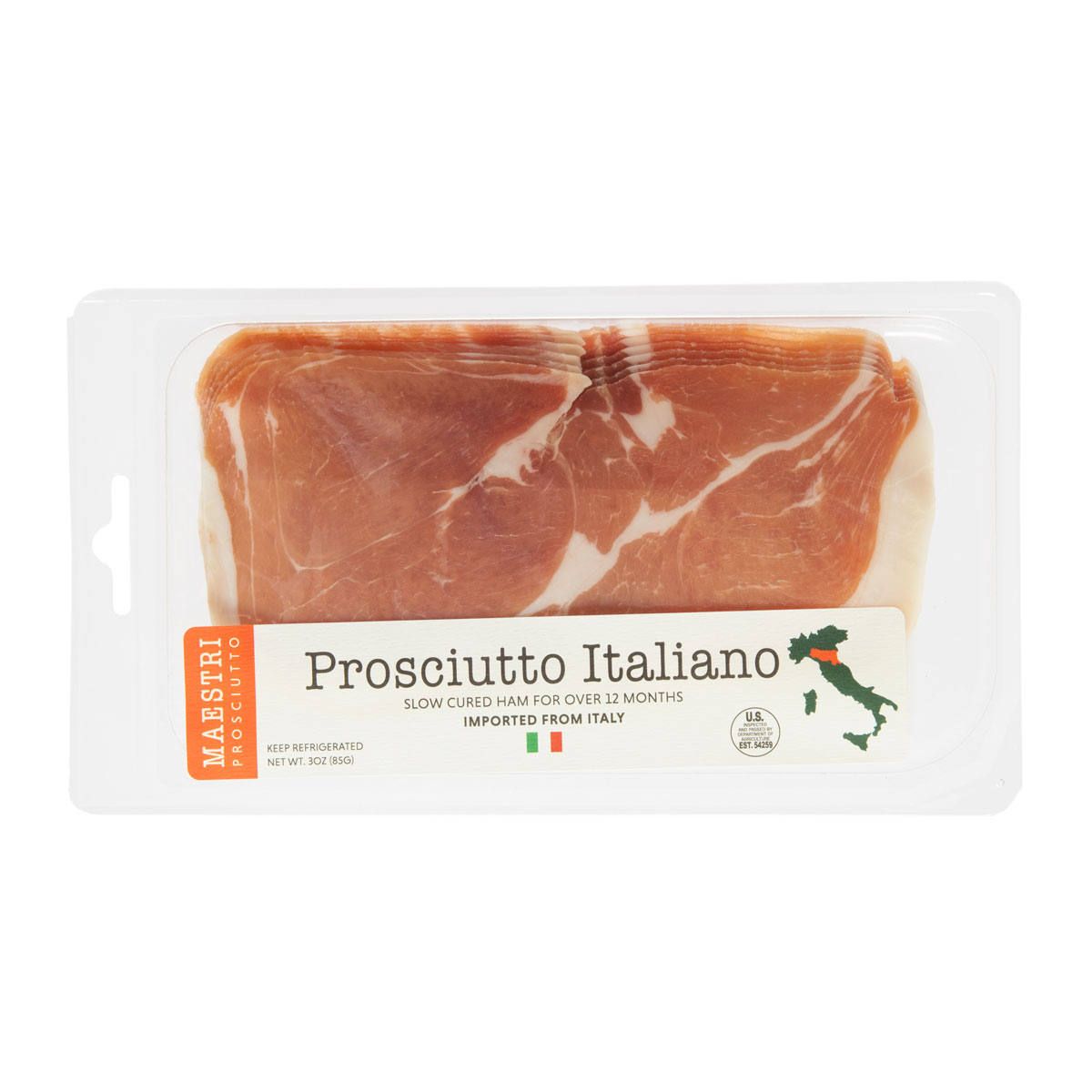 Sliced Prosciutto Italiano | Prosciutto | Baldor Specialty Foods