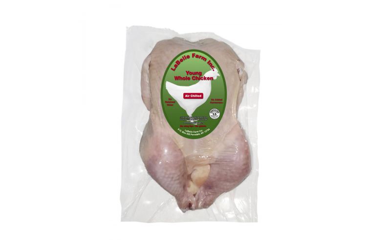Air Chilled Whole Chickens Retail Ready