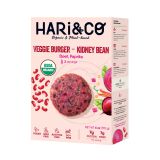 Kidney Bean, Beet, & Paprika Veggie Burger 2 PC