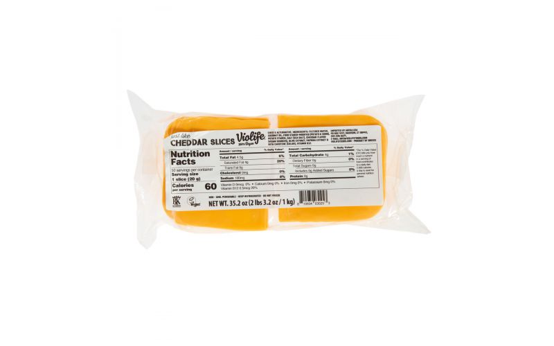 Vegan Sliced Cheddar Cheese