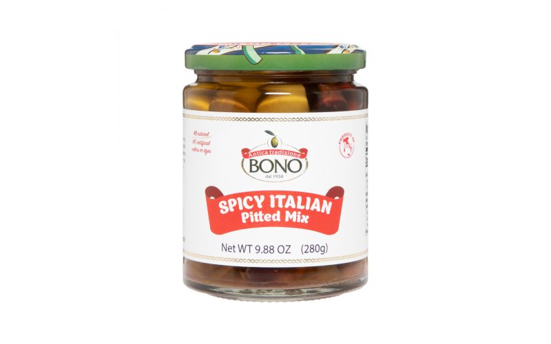 Pitted Spicy Italian Mix Olives