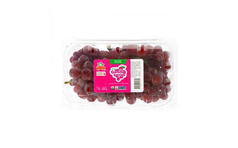 Organic Gummy Berries Candy Snap Grapes