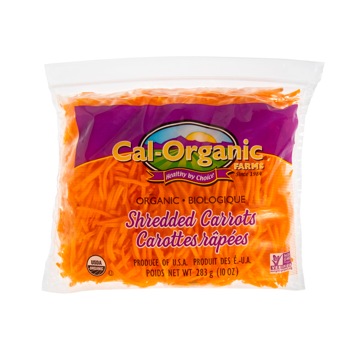 Organic Shredded Carrots | Carrots | Baldor Specialty Foods