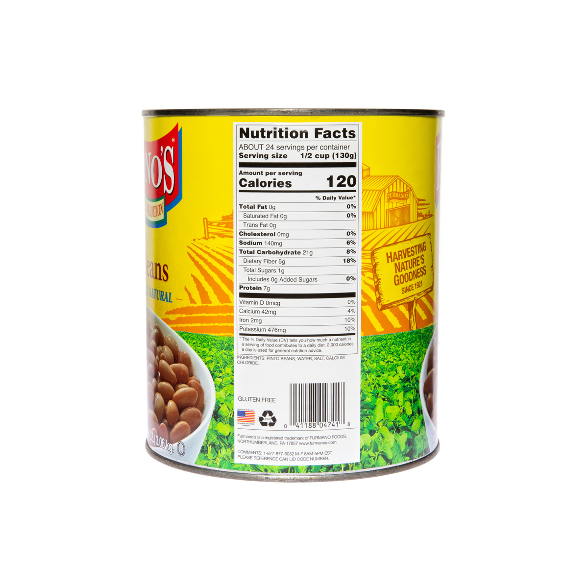 Canned Pinto Beans Rice & Beans Baldor Specialty Foods