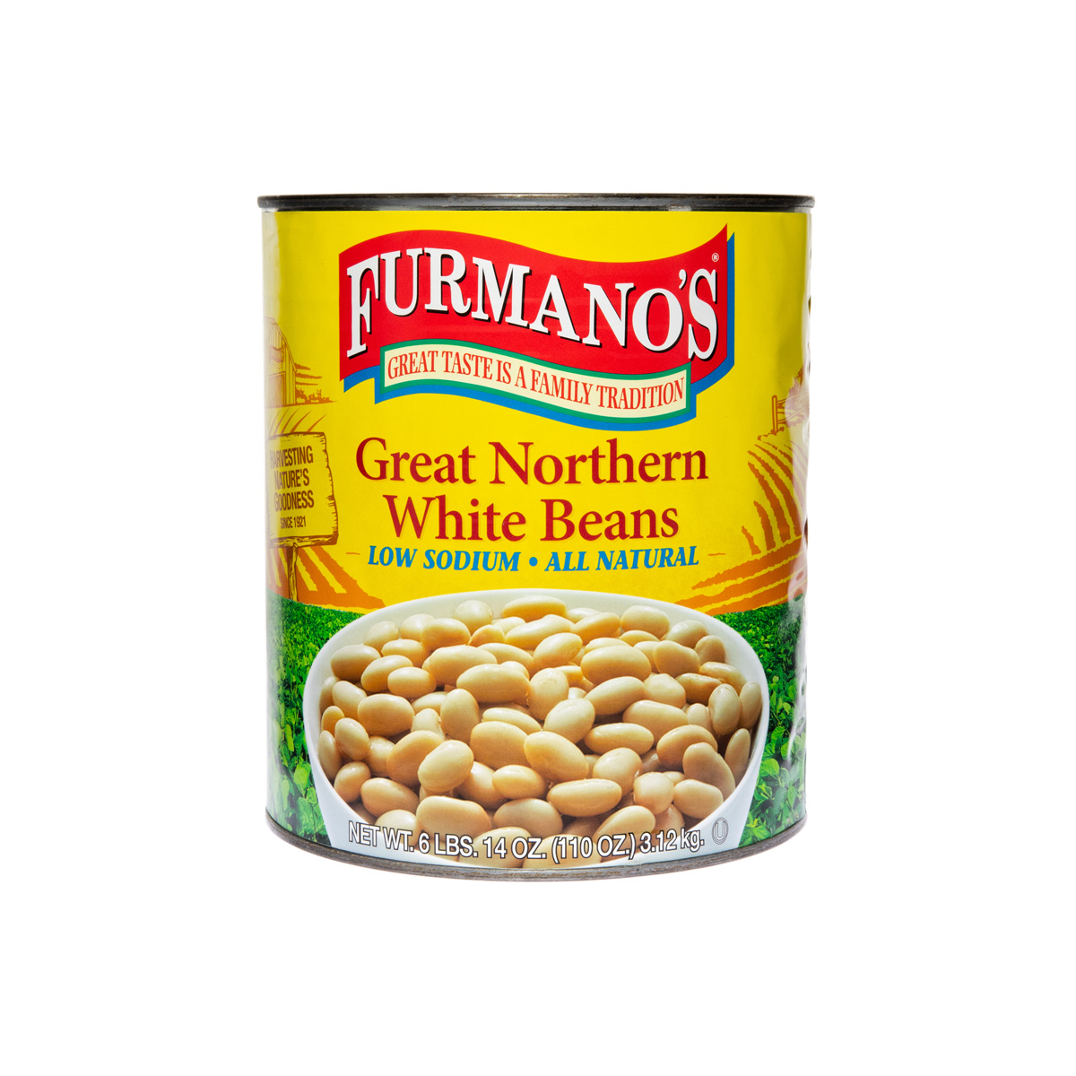 Canned Great Northern Beans Rice & Beans Baldor Specialty Foods