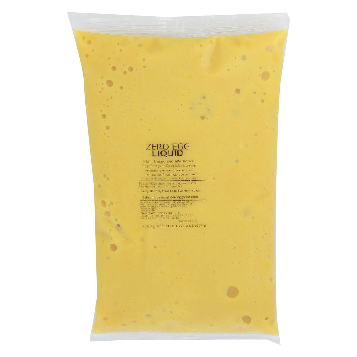 Frozen Liquid Egg Substitute Eggs Baldor Specialty Foods
