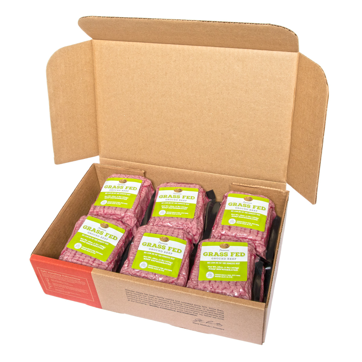 Grass Fed Ground Beef Beef Grinds & Burgers Baldor Specialty Foods