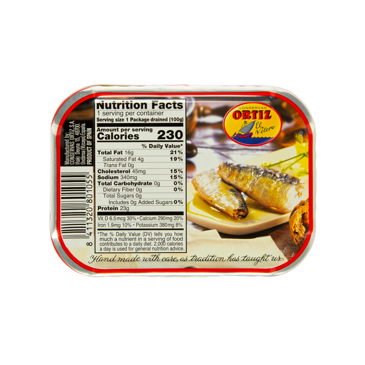 Sardines in Olive oil Grocery Baldor Specialty Foods