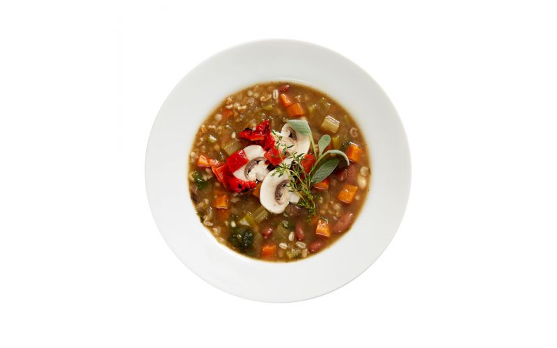 Frozen Tuscan Style Bean & Mushroom Soup