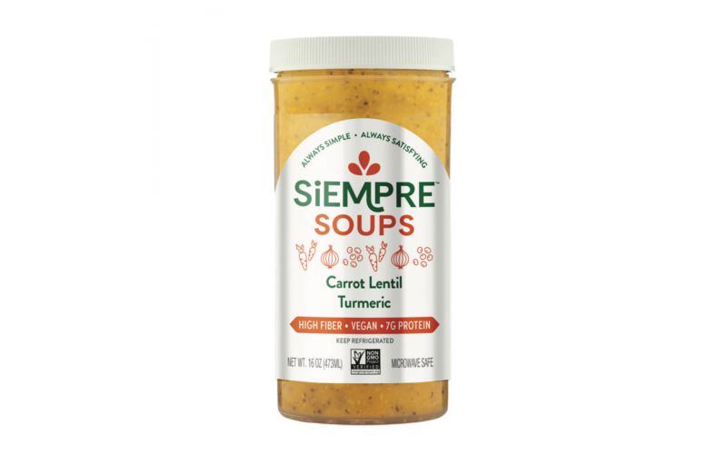 Carrot Lentil Turmeric Soup