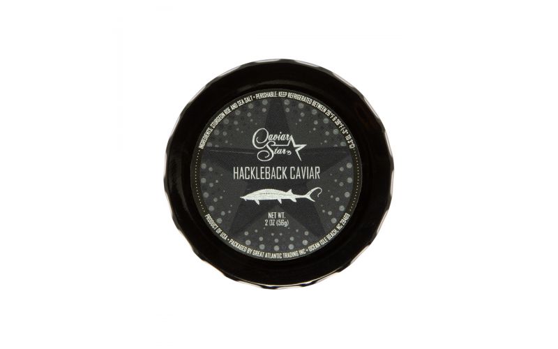 Wild American Hackleback Sturgeon Caviar