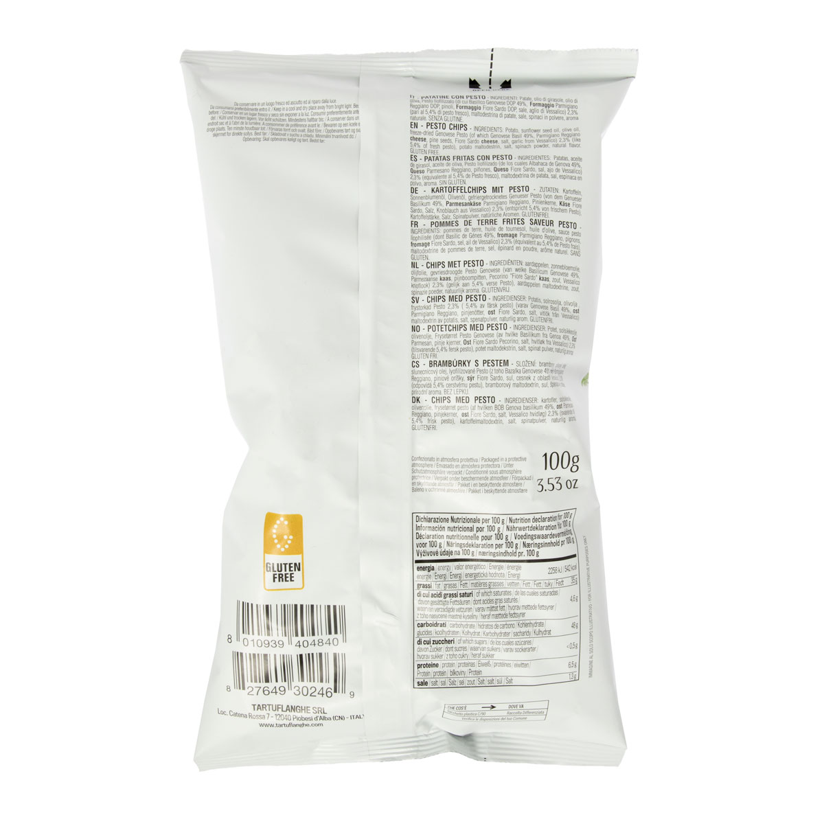 Pesto Potato Chips Grocery Baldor Specialty Foods