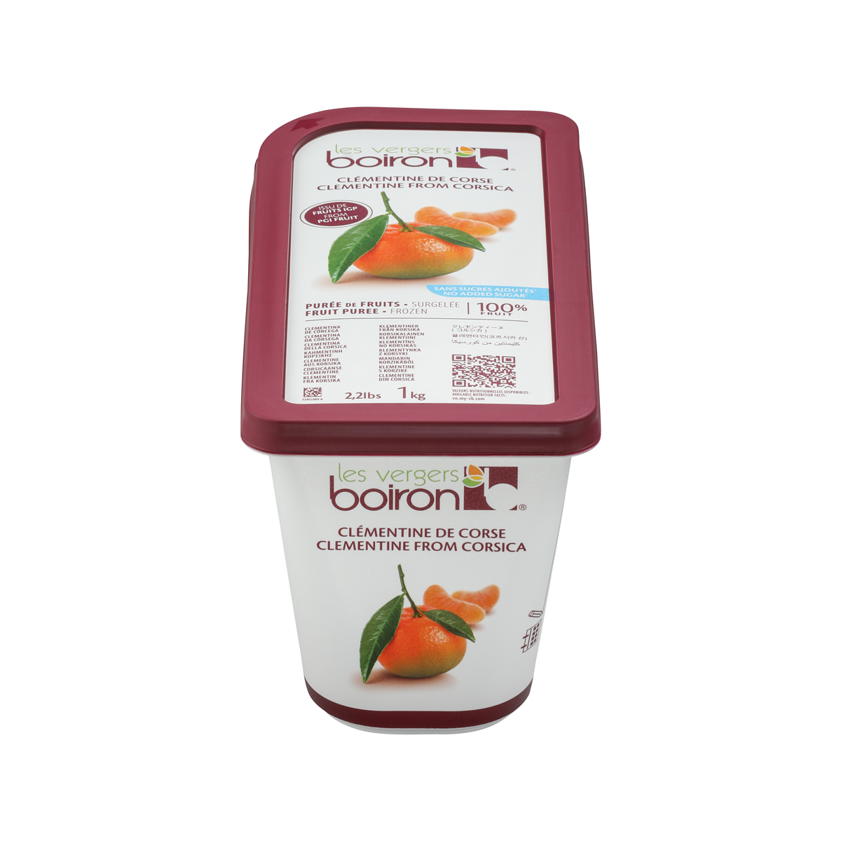 Clementine Puree PGI Corsica Fruit Purees Baldor Specialty Foods