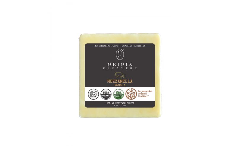 Organic A2 Mozzarella Cheese Block